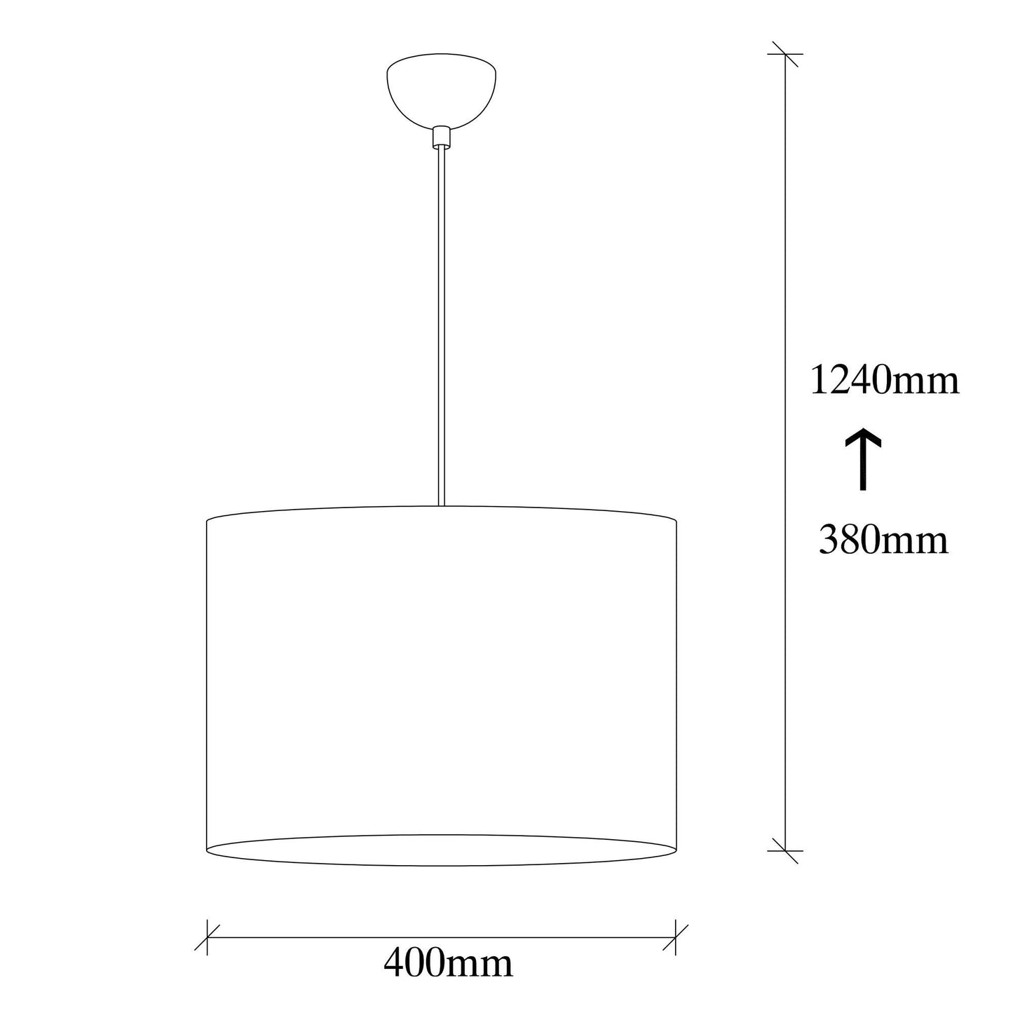 Abajur - 6422 - Loftlampe