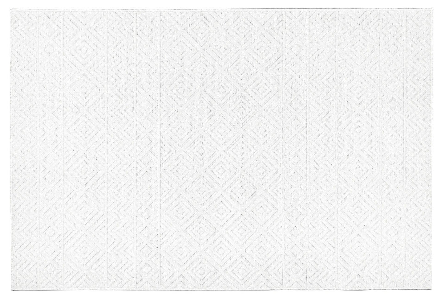 65544A Sand - Creme - Tæppe (117 x 180)