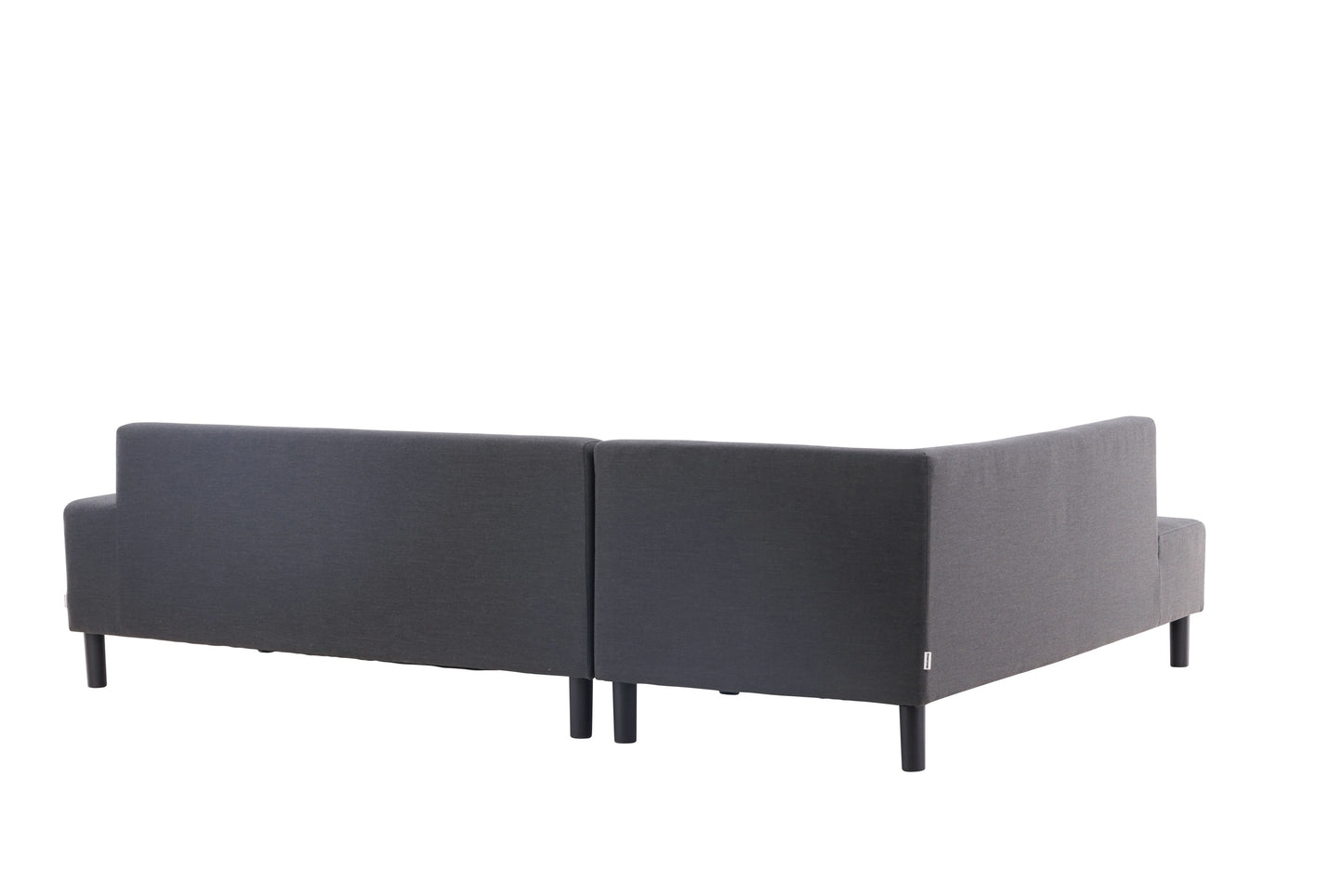 Mecka Corner Sofasæt med bord - Mørkegrå