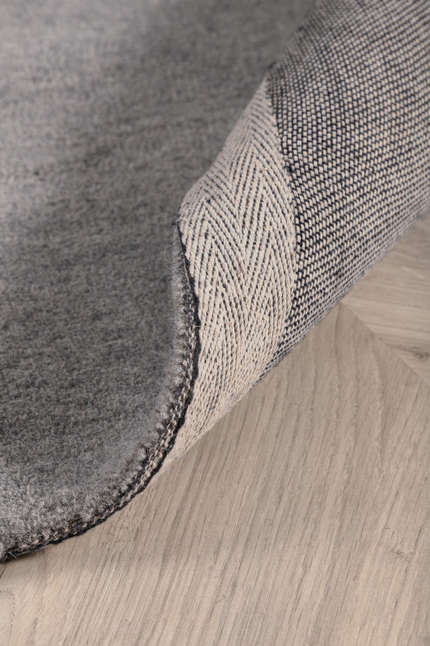 Venture-Design | Ulla - Wolle / Polyester - Teppich - Hellgrau - L200*B300