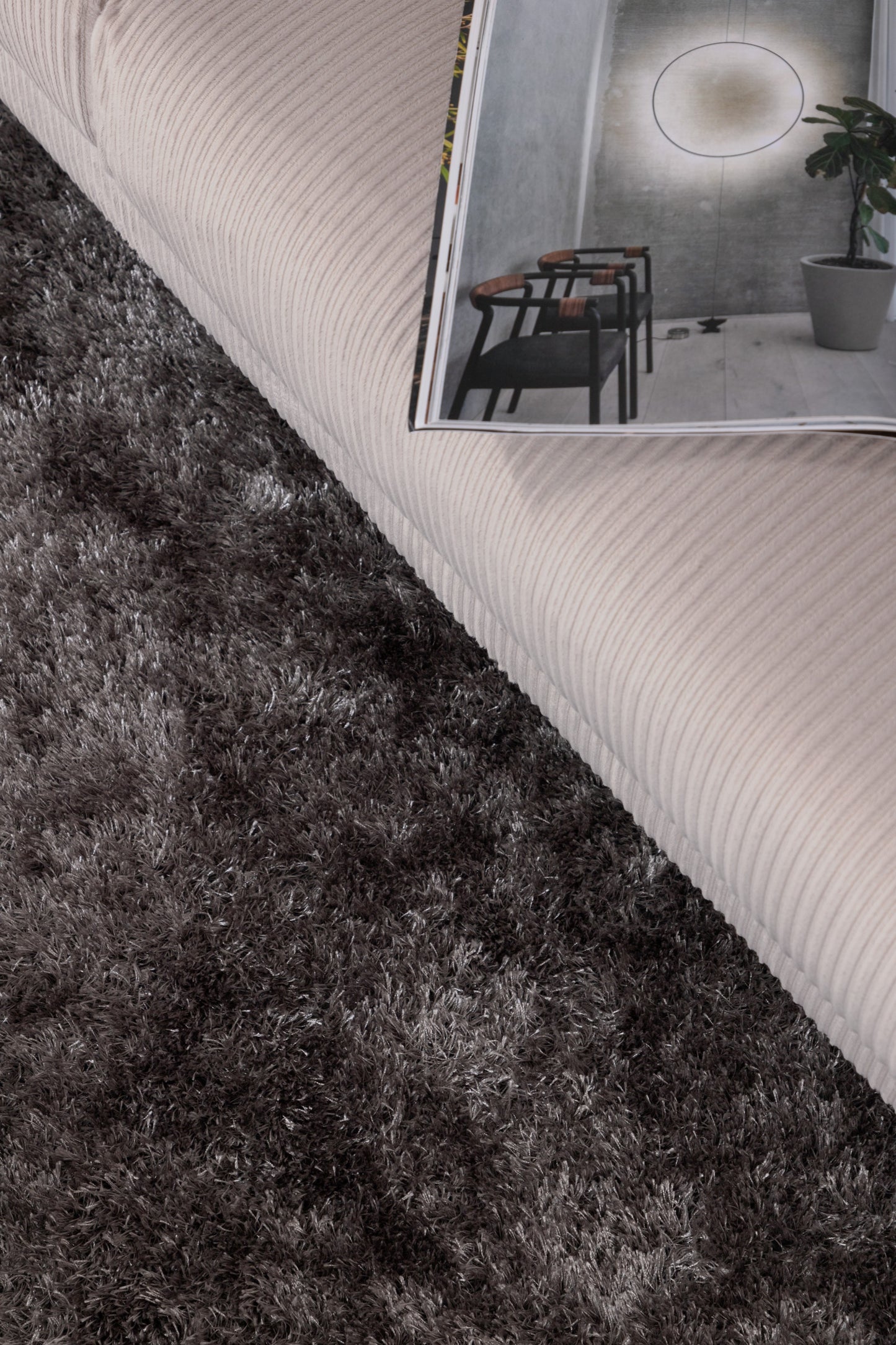 Venture-Design | Matis Polyester – Teppich – Grau – L290*B200