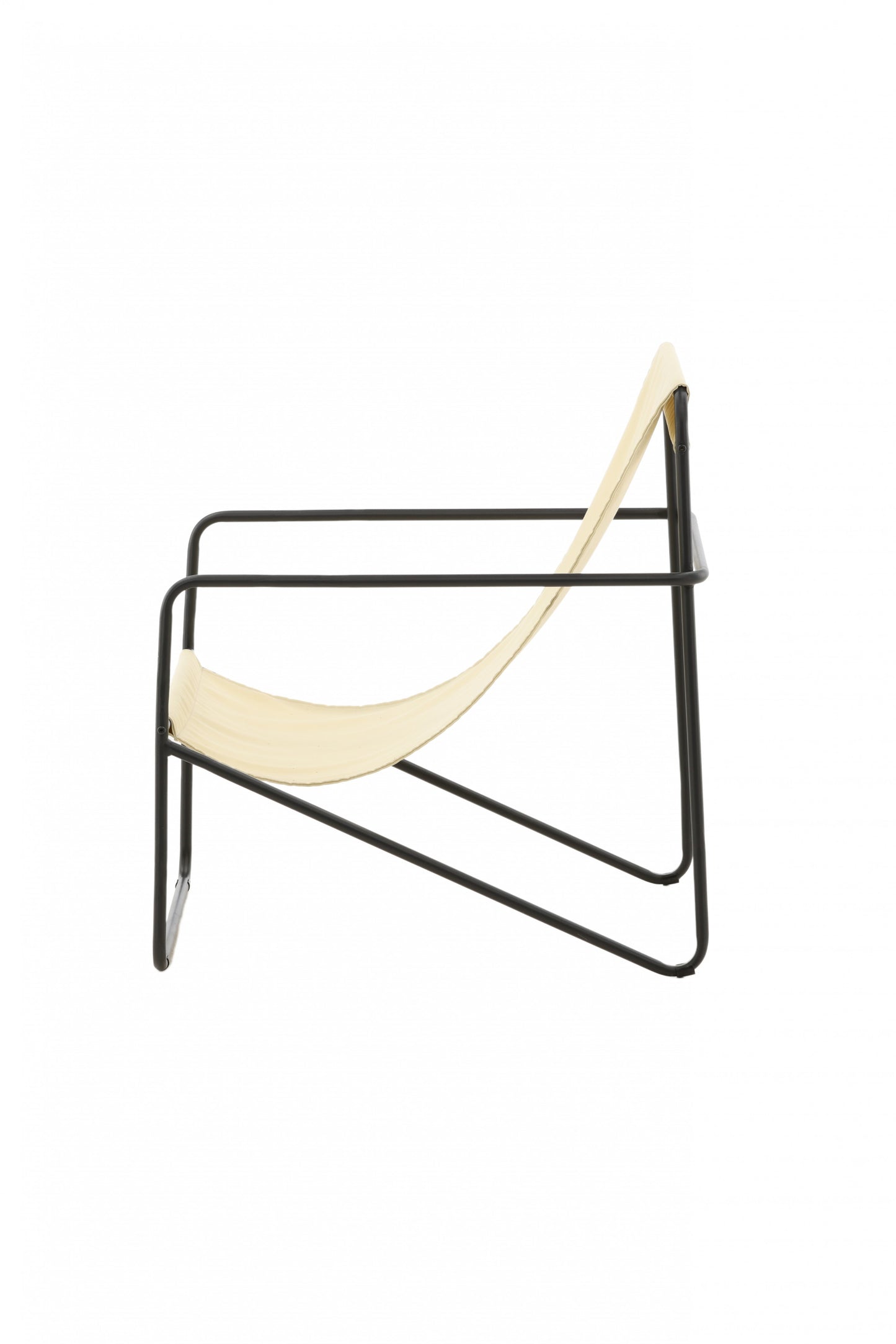 Venture-Design | Vernon Lounge Chair - Schwarz / Beige TP