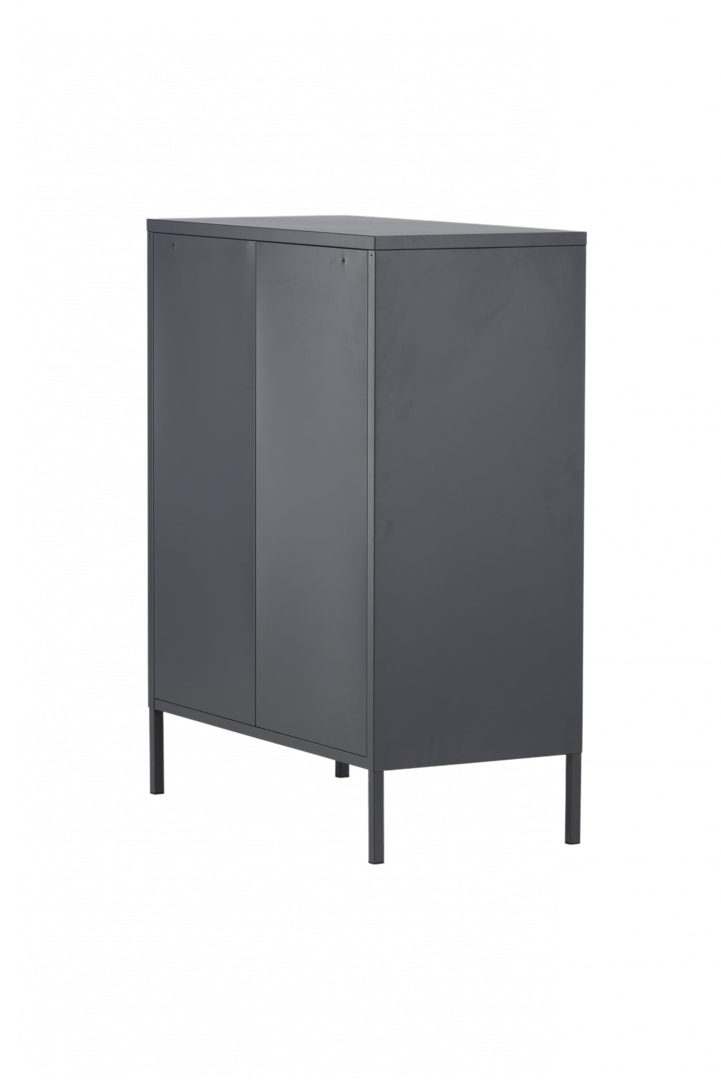 Venture-Design | Misha - Low Cabinet Mesh-Türen - Grau